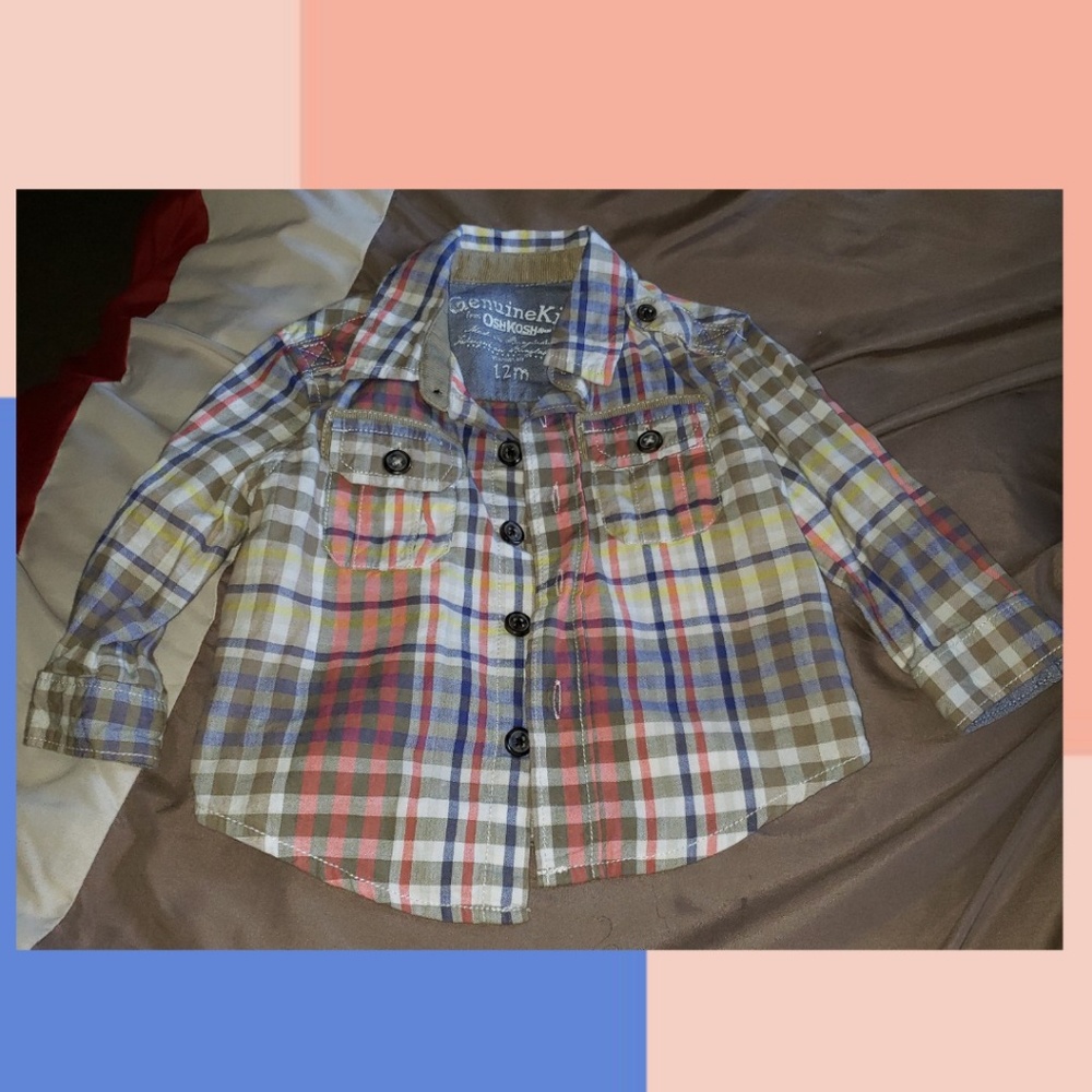 Toddler/Baby size 12 months oshkosh shirt/Top